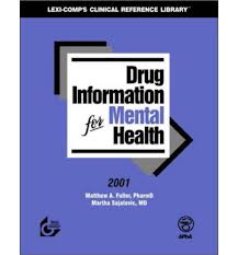 Drug Information For Mental Health / Edition 1  