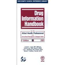 Drug information handbook for the allied health proffessional  